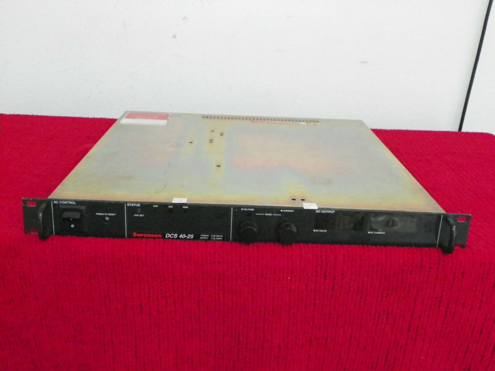Sorensen DCS40-25 M9C DC Power Supply Sorensen DCS40-25 M9C DC Power Supply